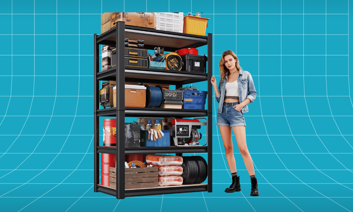 5 Tier Garage Storage Shelving Unit