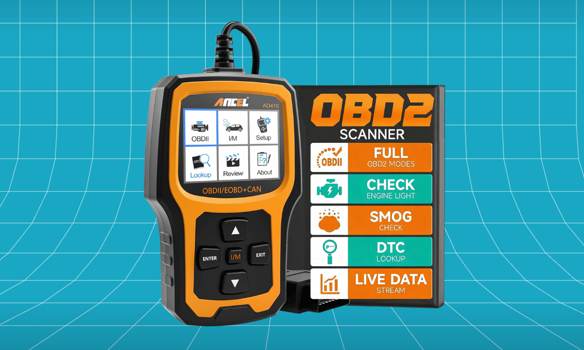 ANCEL AD410 Enhanced OBD2 Scanner