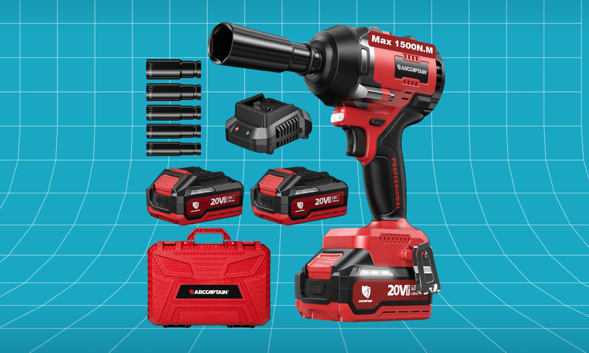 ARCCAPTAIN Cordless Impact Wrench