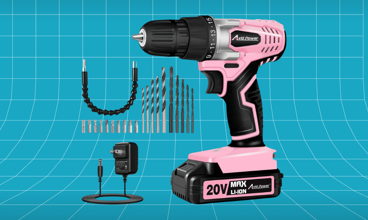 AVID POWER 20V Cordless Drill Set