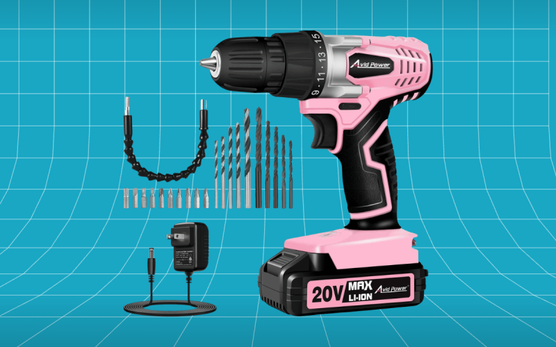 AVID POWER 20V Cordless Drill Set
