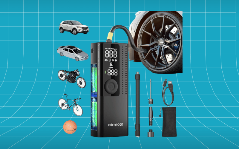 Airmoto Tire Inflator Portable Air Compressor