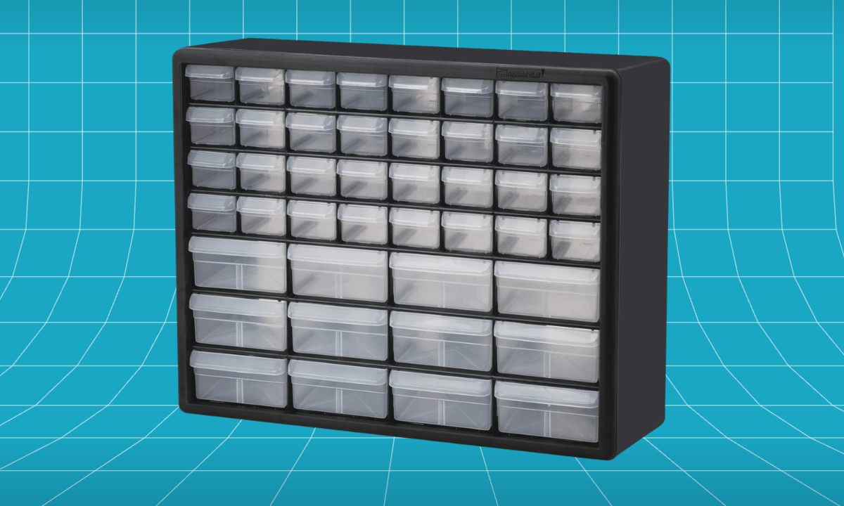 Akro-Mils 44-Drawer Plastic Drawer Storage Cabinet