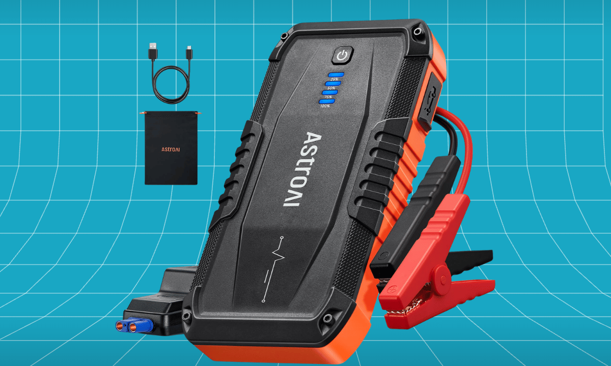 AstroAI S8 1500A Portable 12V Lithium Car Jump Starter