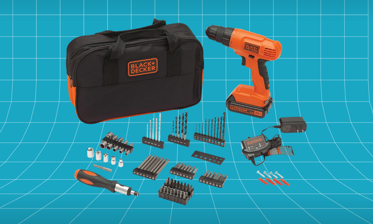 BLACK+DECKER 20V MAX POWERCONNECT Cordless Drill Driver Kit