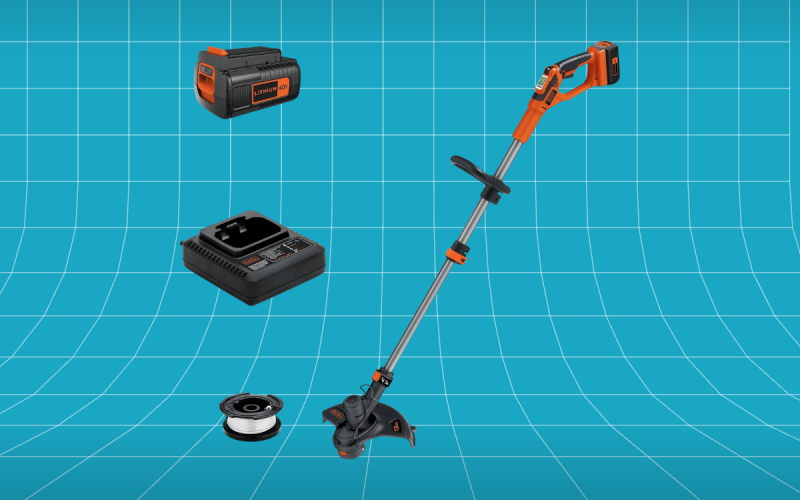 BLACK+DECKER 40V MAX 13 in String Trimmer Edger