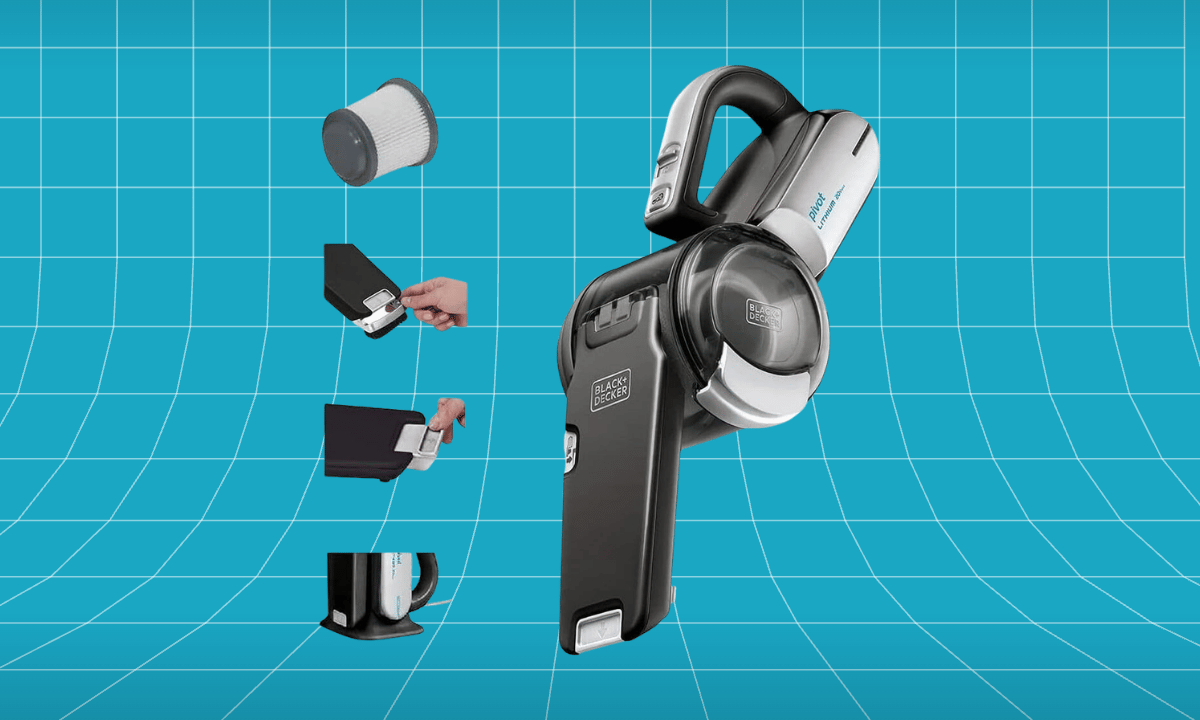 BLACK+DECKER dust buster PIVOT VAC Handheld Vacuum