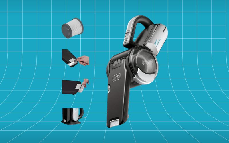 BLACK+DECKER dust buster PIVOT VAC Handheld Vacuum