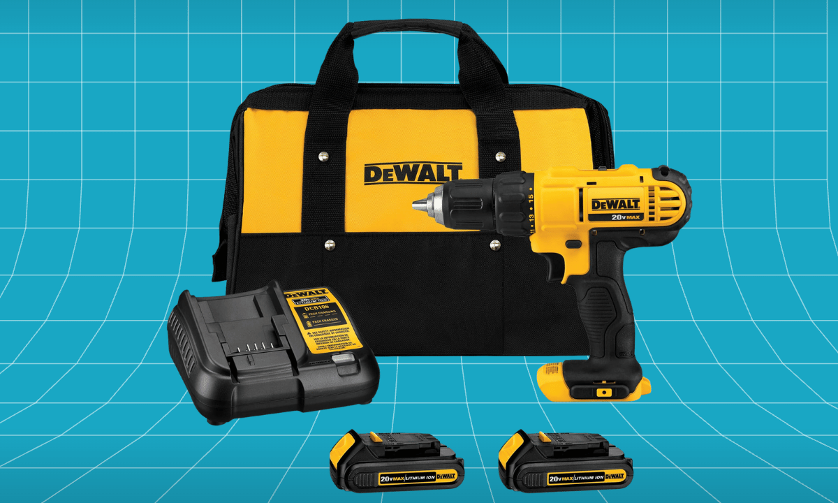 DEWALT 20V MAX Cordless Drill Driver Set (DCD771C2)