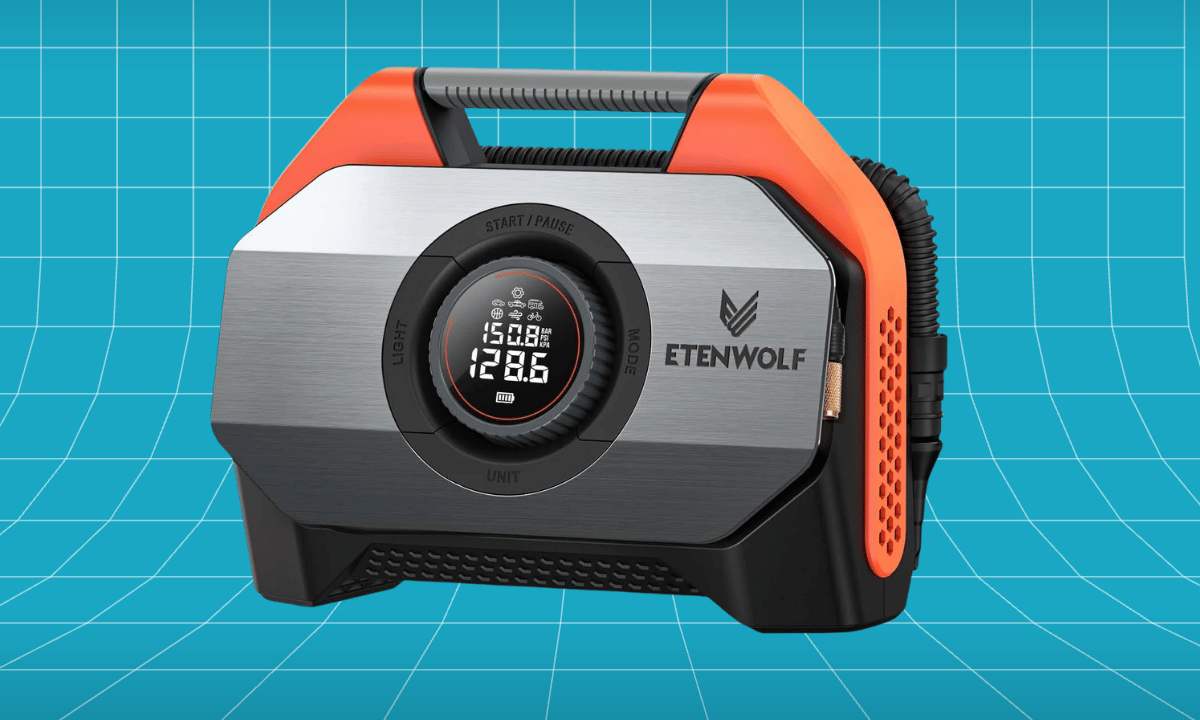 ETENWOLF Vortex S6 Tire Inflator Air Compressor