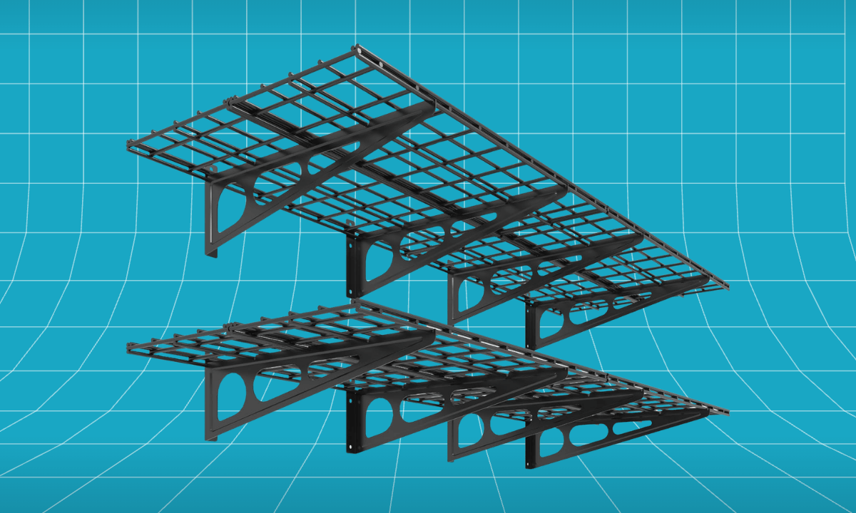 FLEXIMOUNTS 2-Pack 2x6ft Garage Shelving
