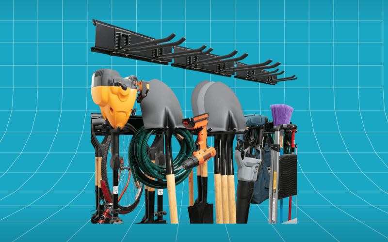 Garage Tool Organizer Wall Mount 48 inches