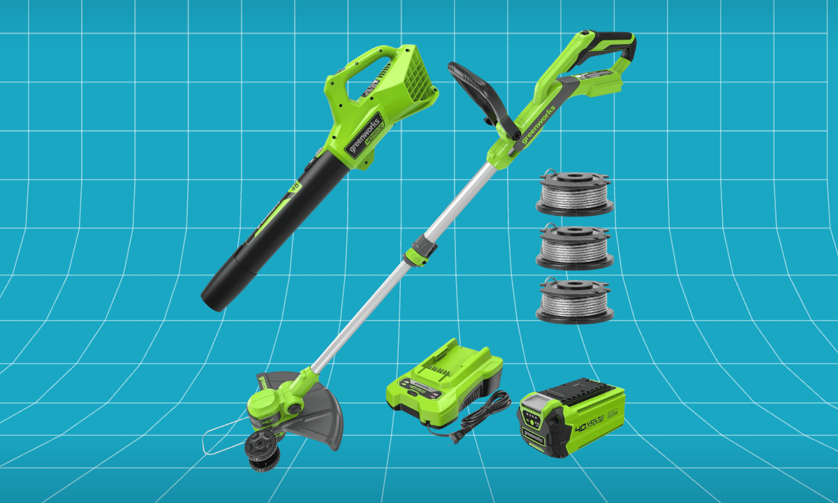 Greenworks 40V Cordless Yard Tool Combo Kit
