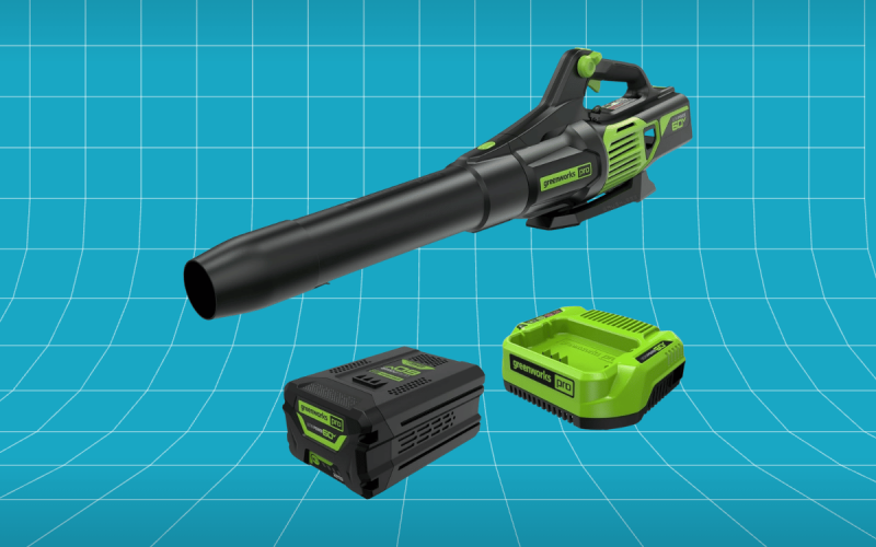 Greenworks 60V Cordless Leaf Blower
