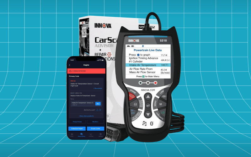 Innova 5210 OBD2 Scanner & Engine Code Reader