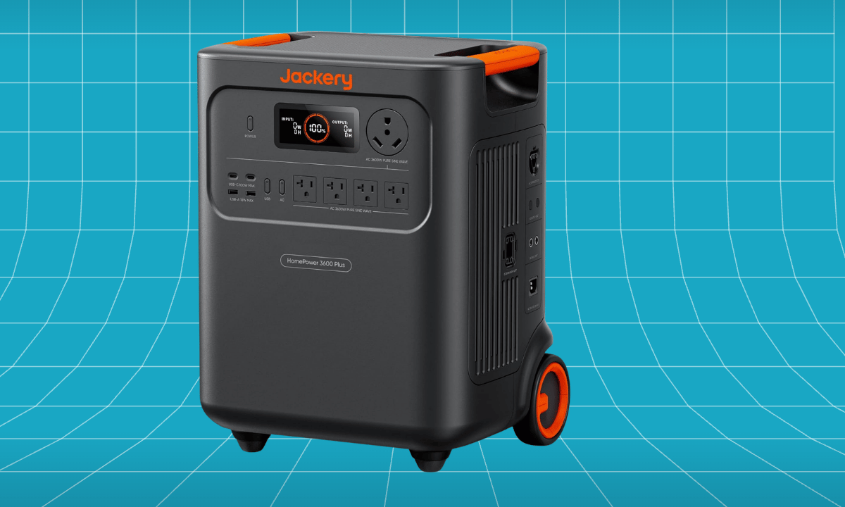 Jackery HomePower 3600 Plus Portable Power Station