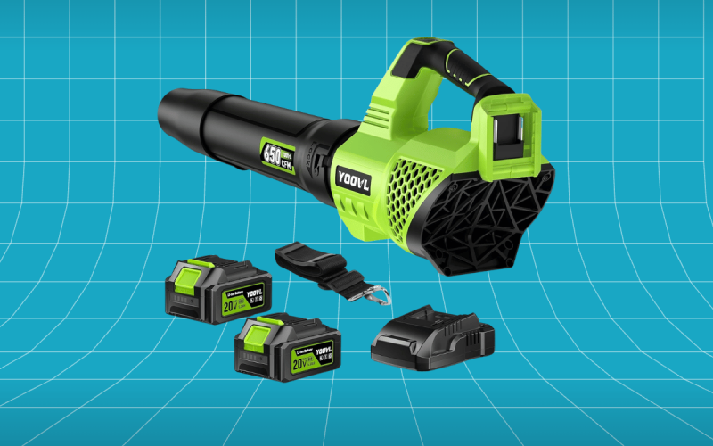 YOOVL 650CFM Cordless Leaf Blower