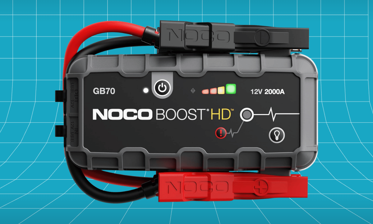 NOCO Boost GB70 2000A UltraSafe Jump Starter