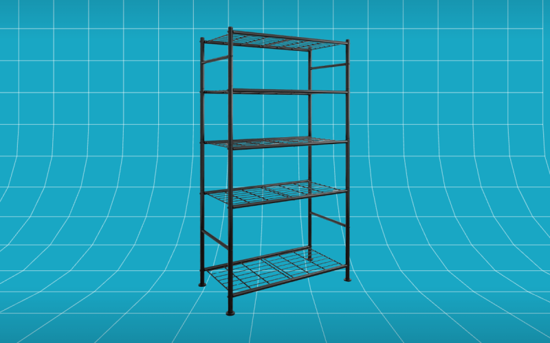 Sakugi Storage Shelves 5 Tier Organizer
