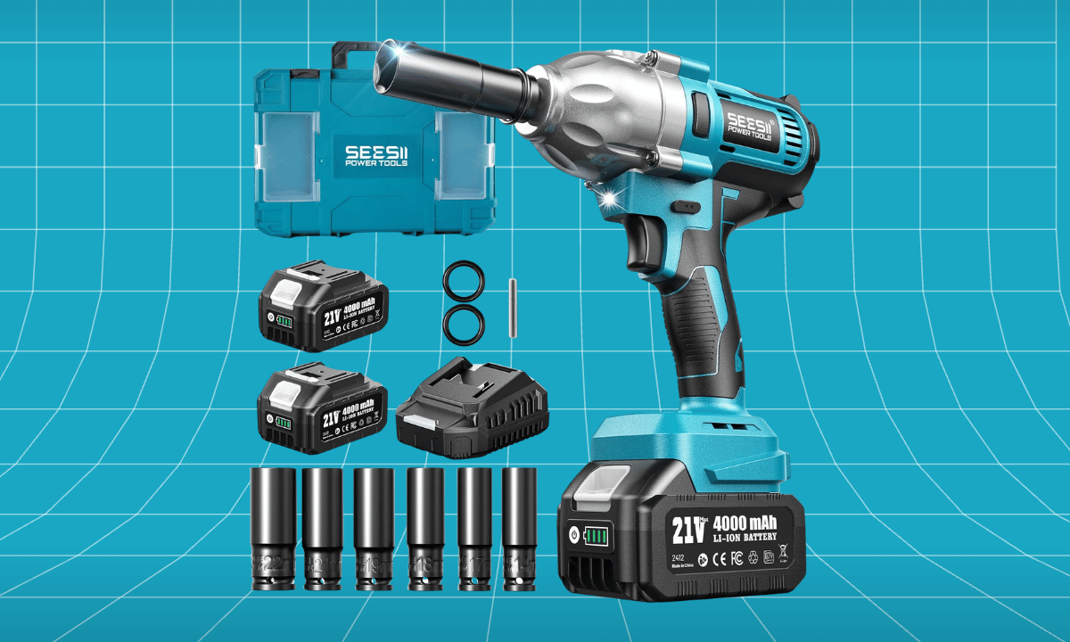 Seesii Impact Wrench 665 FT-LBS